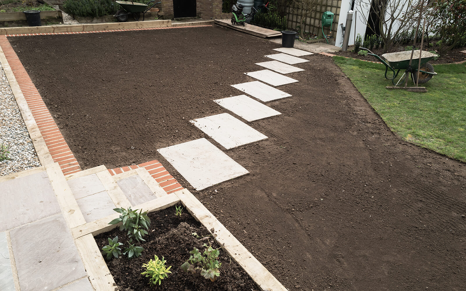 Thistle Landscaping Work